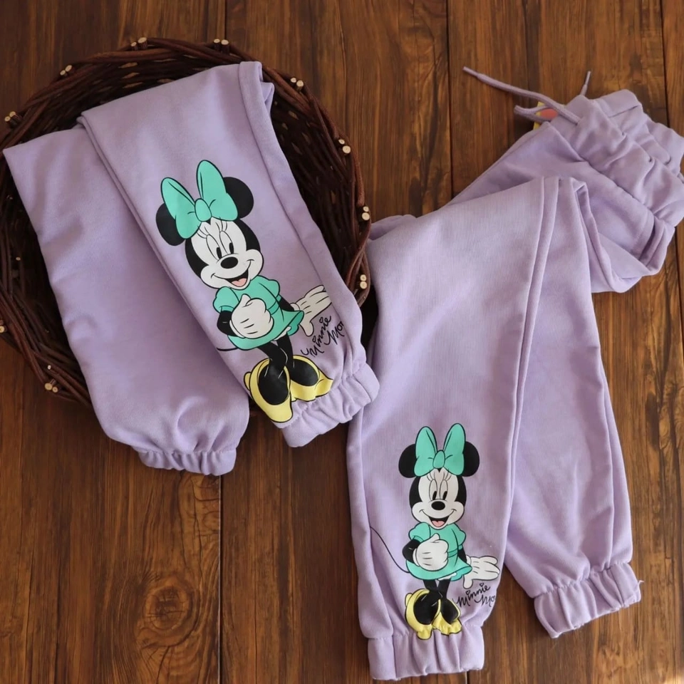 Calça Moletom Lilás  - 1