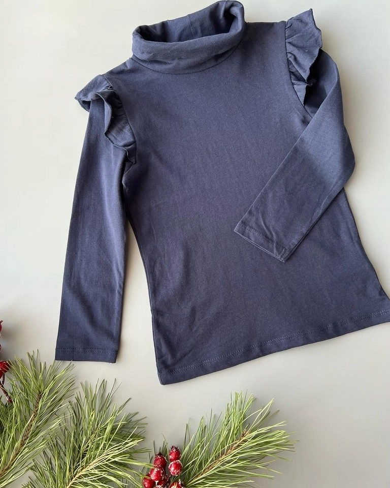 Blusa Manga Longa Basic  - 2