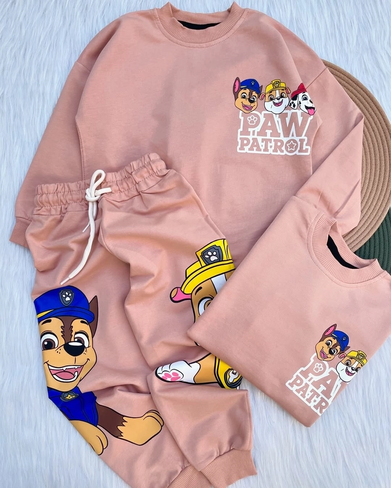 Conjunto Moletom Patrulha Bege  - 1