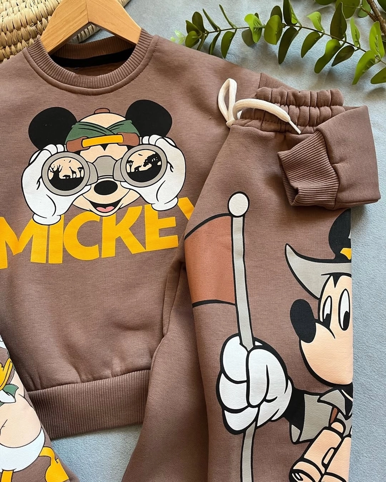 Conjunto Moletom Mickey Safari - 4