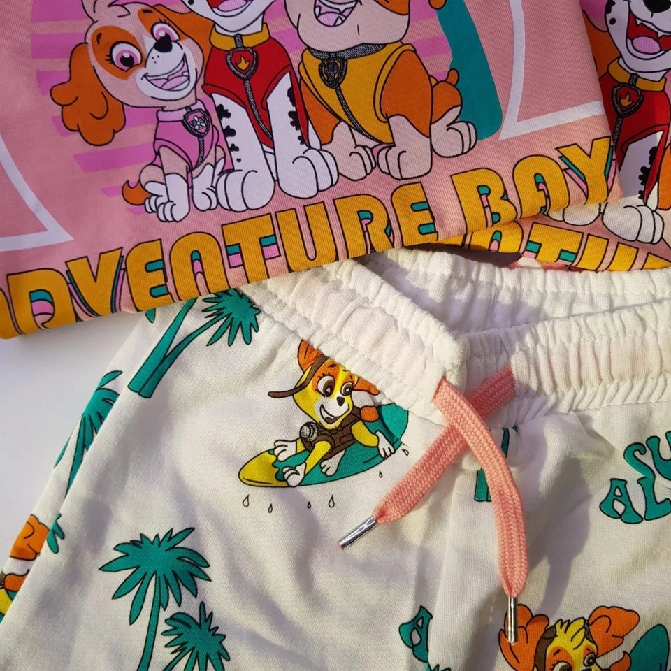 Conjunto Verão Patrulha Canina  - 2