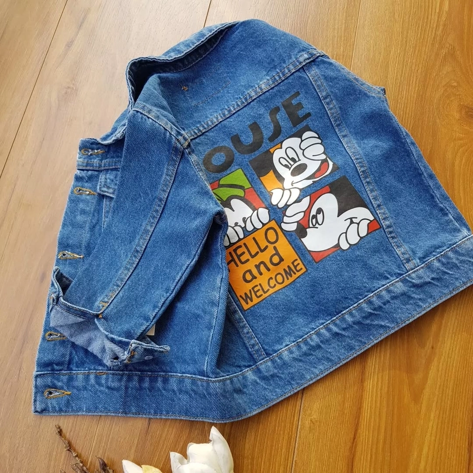 Jaqueta Jeans Mickey  - 1