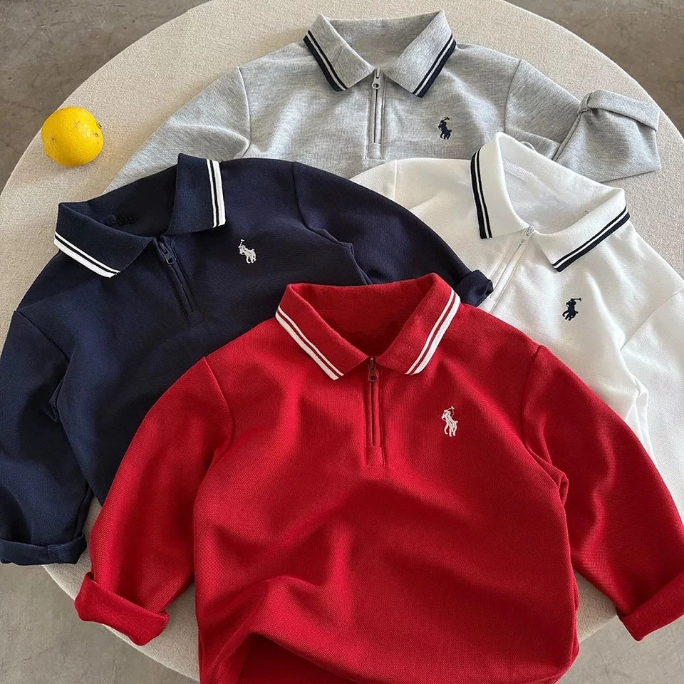 Blusa manga longa Polo