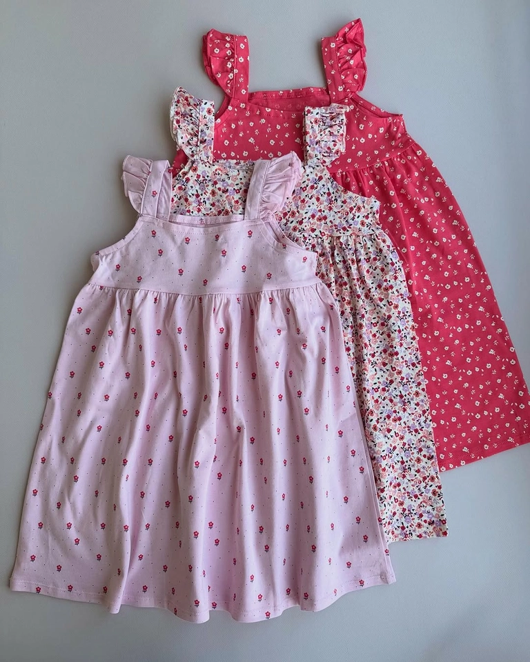 Kit com 3 vestido 