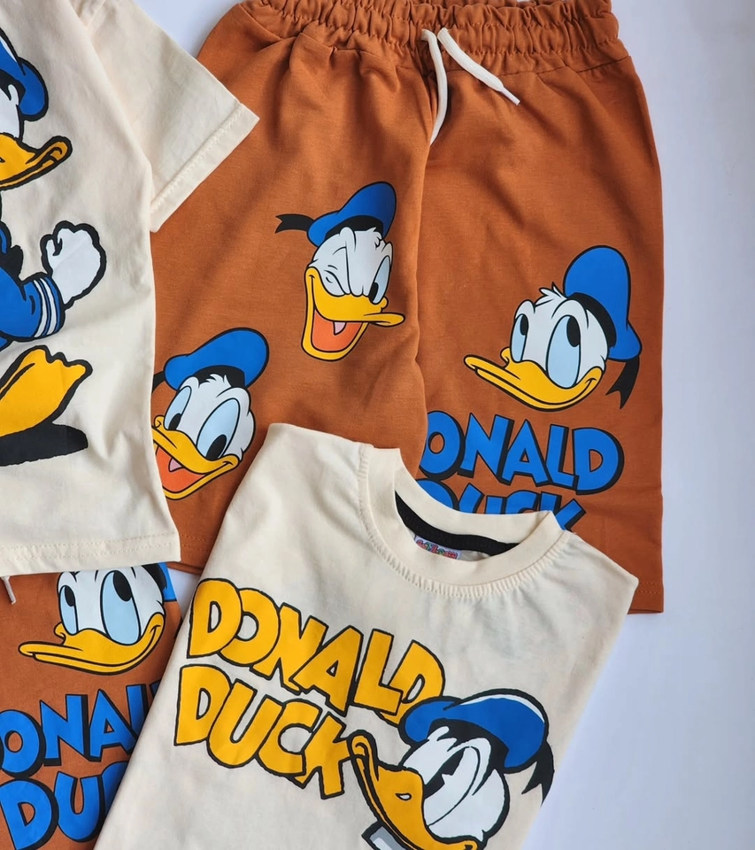 Conjunto verão Pato Donald  - 2