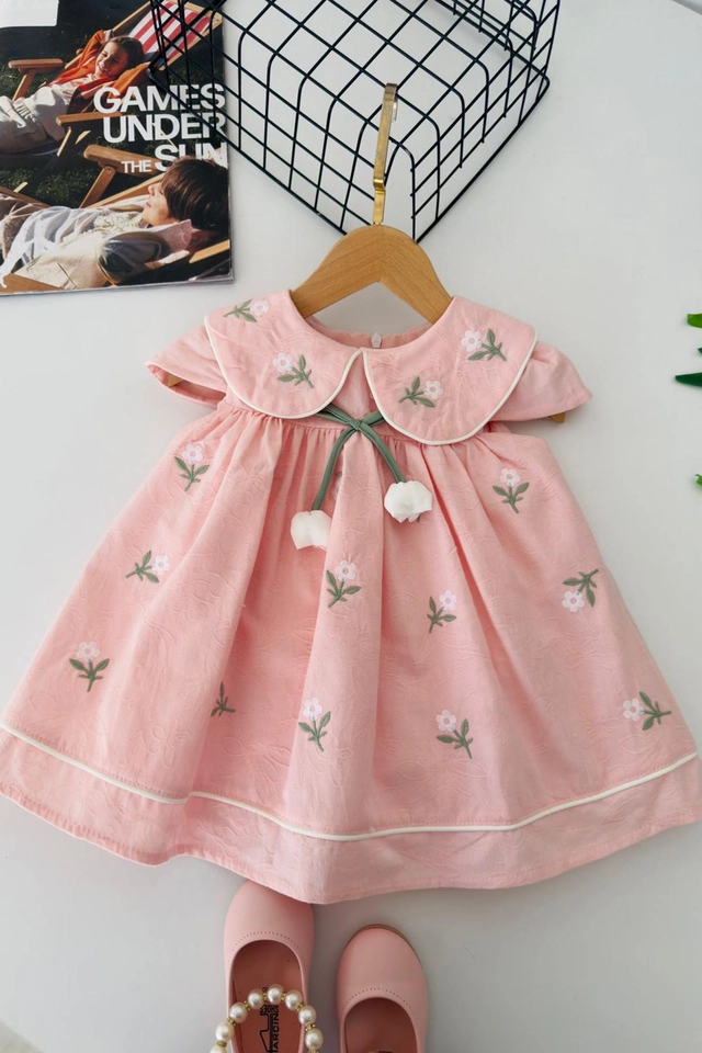 Vestido bordado floral - 2