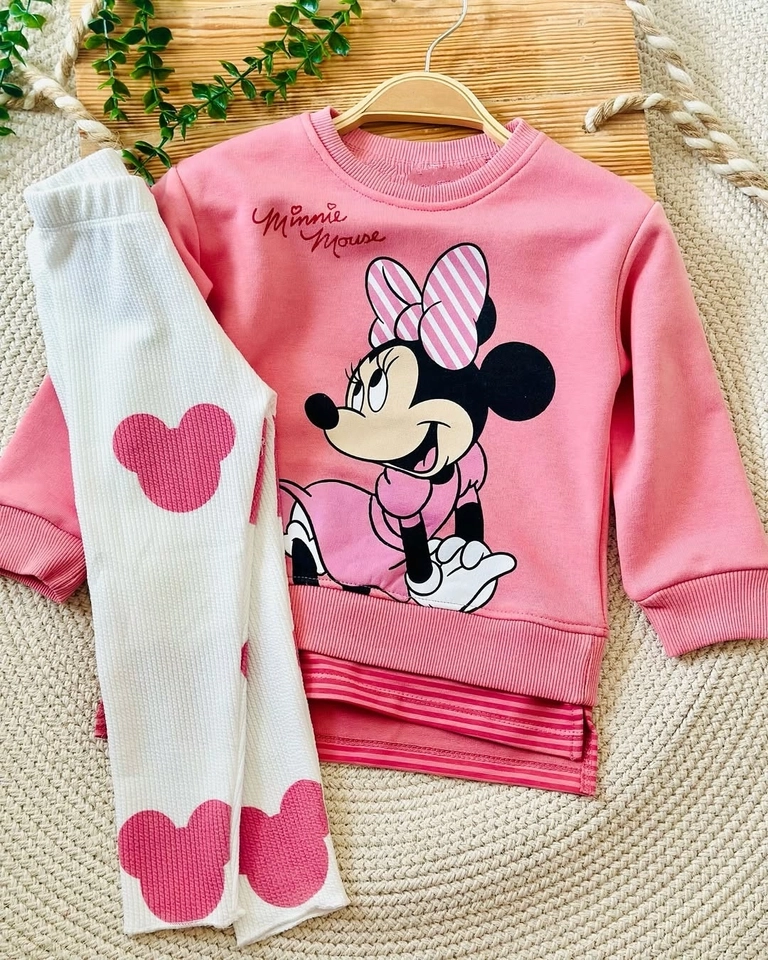 Conjunto Moletom Minnie  - 2