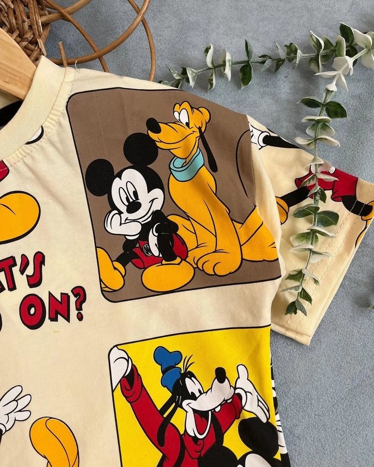 Conjunto Verão Mickey Amarelo  - 6