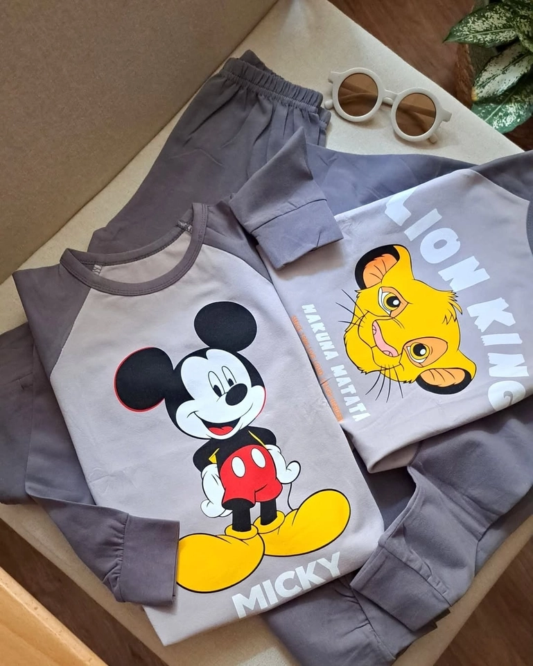 Pijama Cinza  - 3