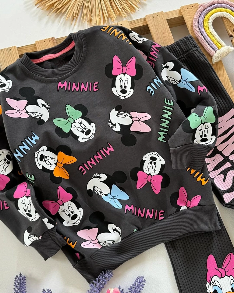 Conjunto inverno Minnie black - 3