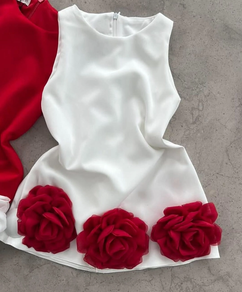 Vestido Rosas - 2