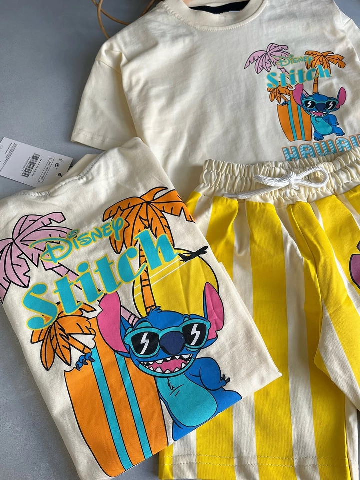 Conjunto verão Stitch  - 2