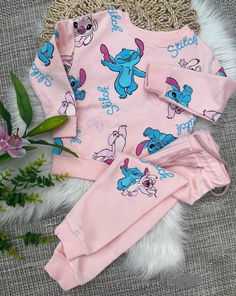 Conjunto moletom Stitch  - 1