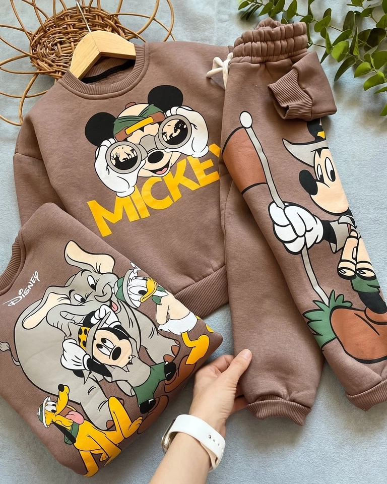 Conjunto Moletom Mickey Safari - 1