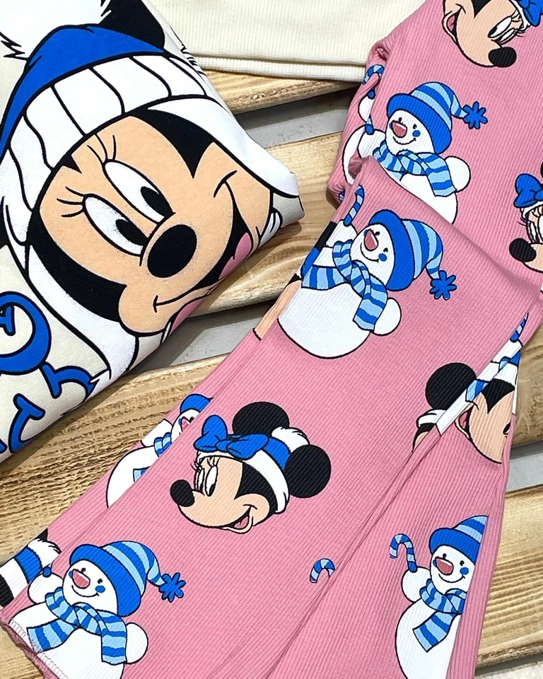 Conjunto Moletom Minnie Da Neve - 3