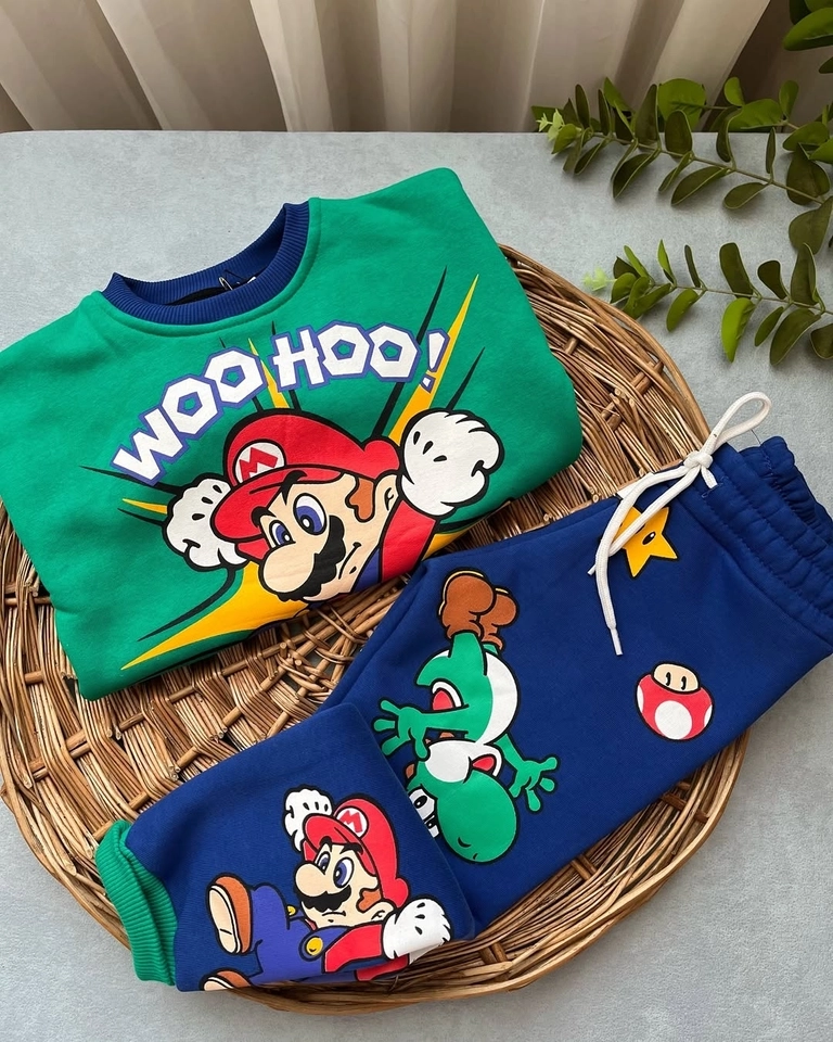 Conjunto Moletom Mario  - 2