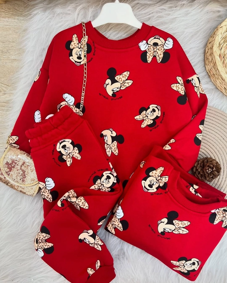 Conjunto Moletom Minnie Red - 1