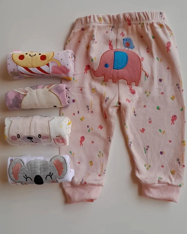 Kit com 5 calças Baby - 6