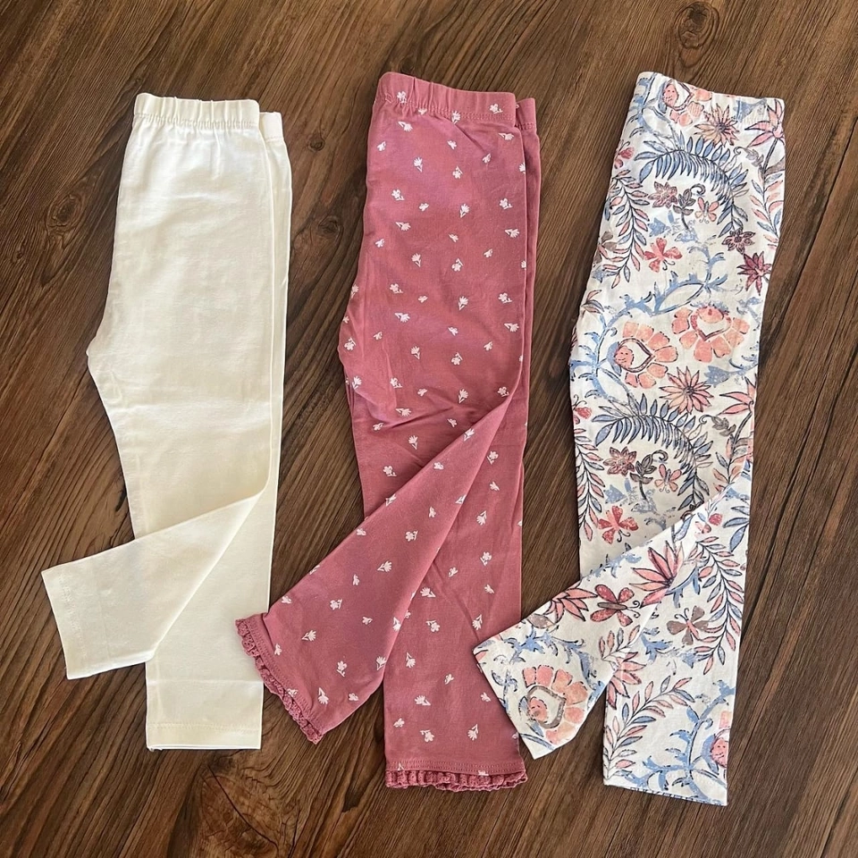 Kit com 3 Calças Legging - 1