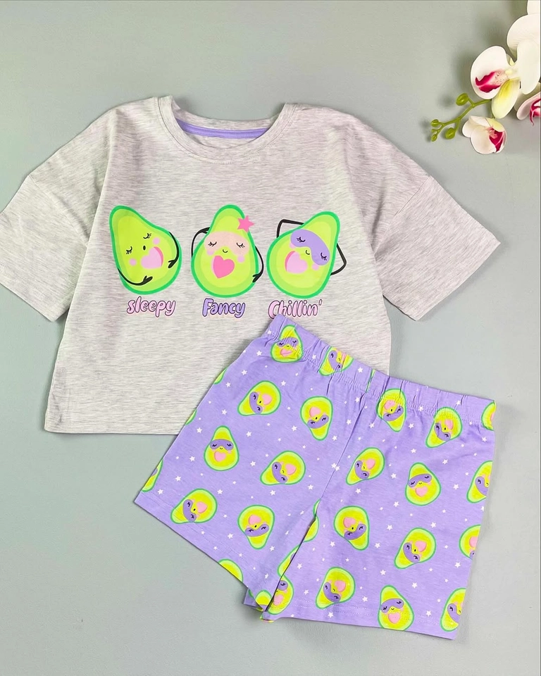 Conjunto abacate  - 1