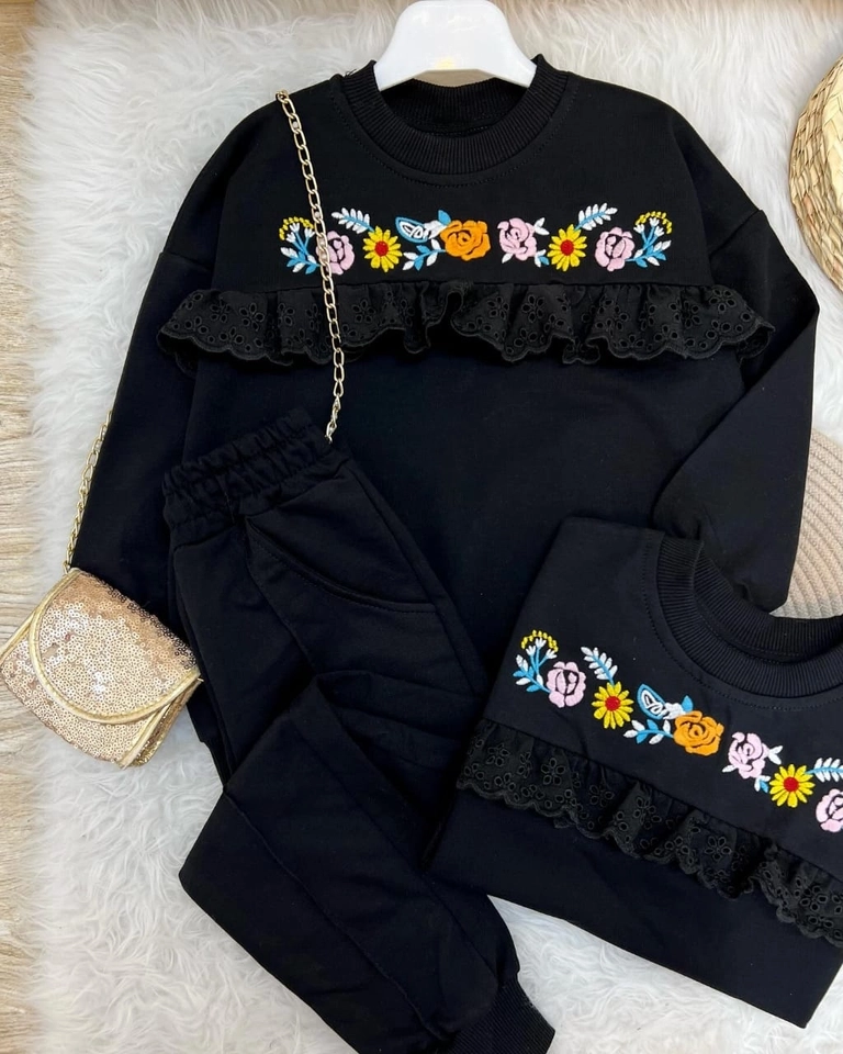 Conjunto Moletom Flor do Inverno  - 1