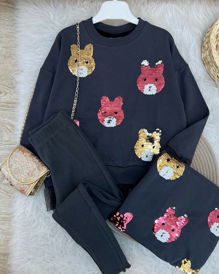 Conjunto Moletom Coelho - 1