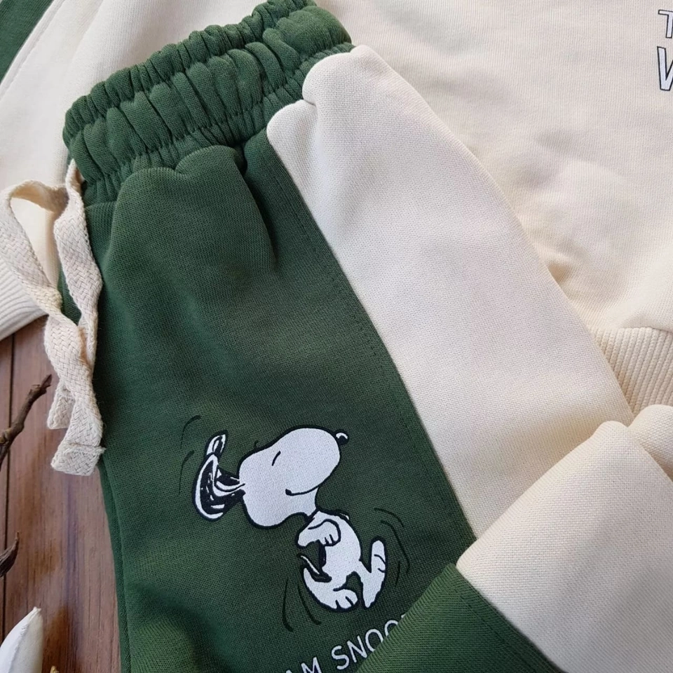 Conjunto Moletom Team Snoopy - 3