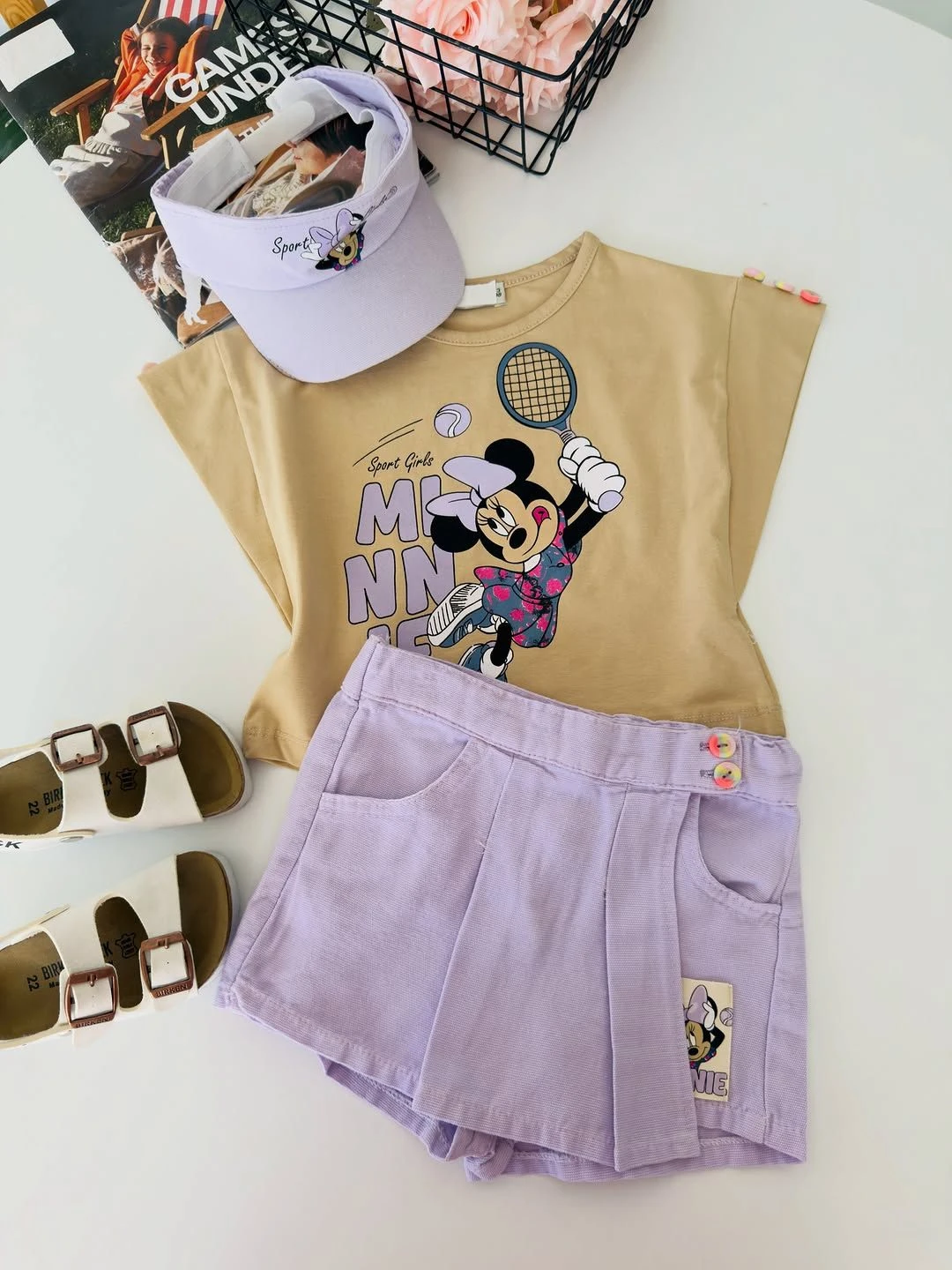 Conjunto de verão Minnie  - 2