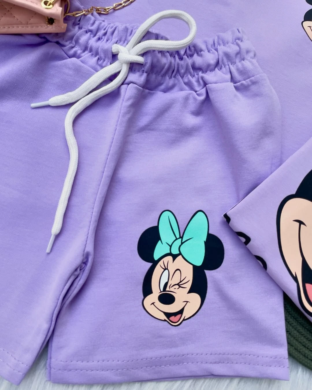 Conjunto Minnie lilás  - 5