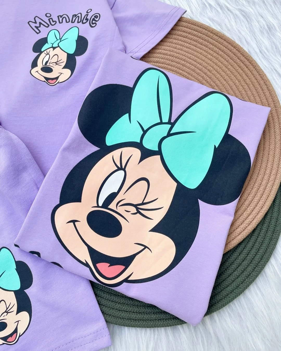 Conjunto Minnie lilás  - 3