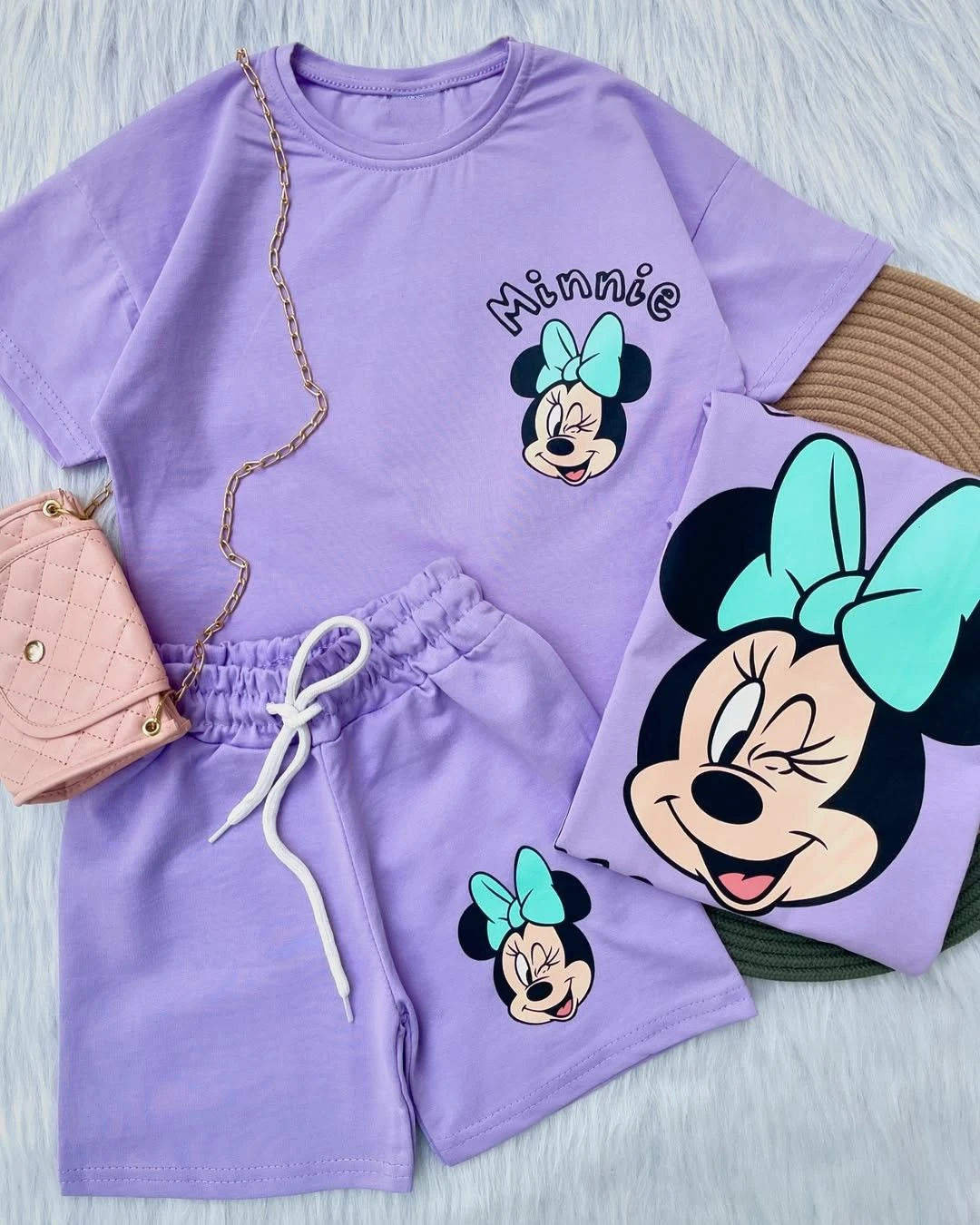 Conjunto Minnie lilás  - 1