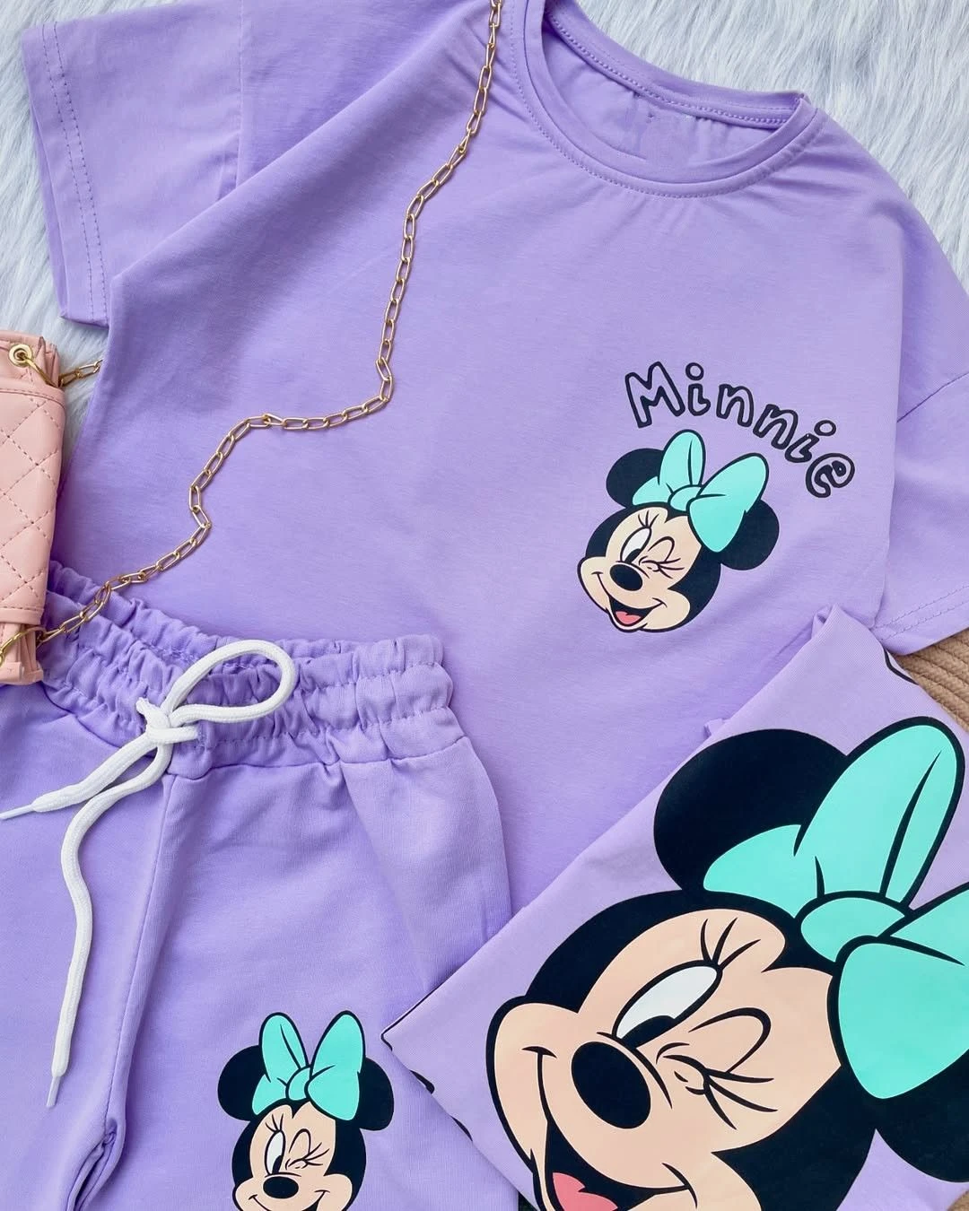 Conjunto Minnie lilás  - 2