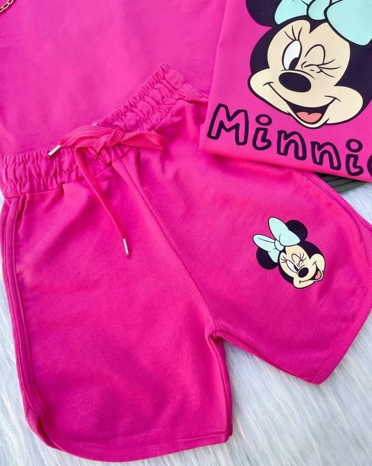 Conjunto Verão Minnie Pink  - 5