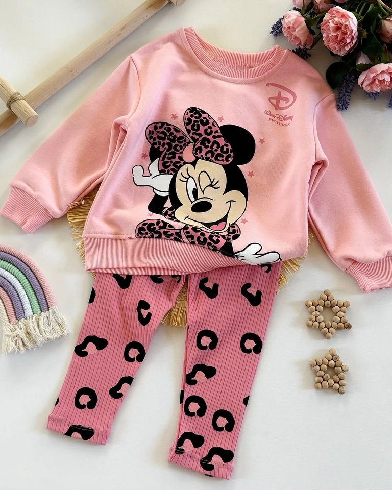 Conjunto Minnie Rosa - 3