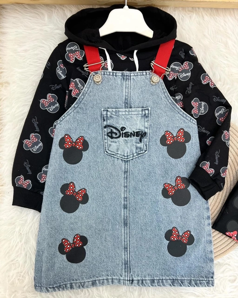 Conjunto Jardineira Minnie - 2
