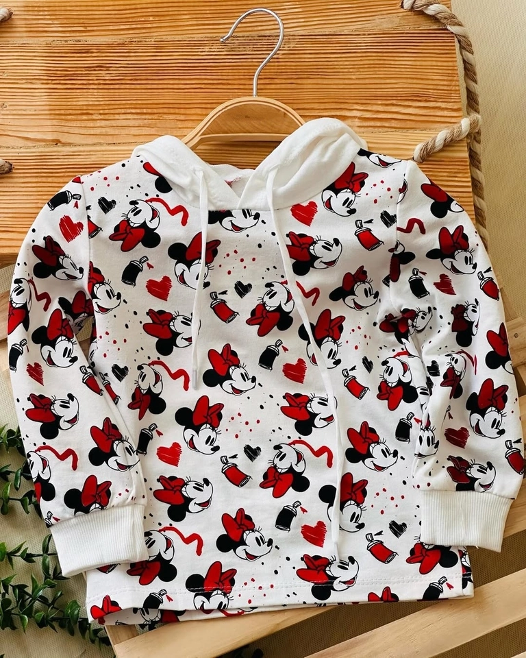 Conjunto kit Jardineira Minnie  - 3