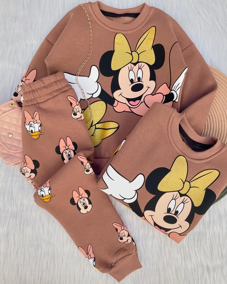 Conjunto moletom Minnie e Margarida  - 1