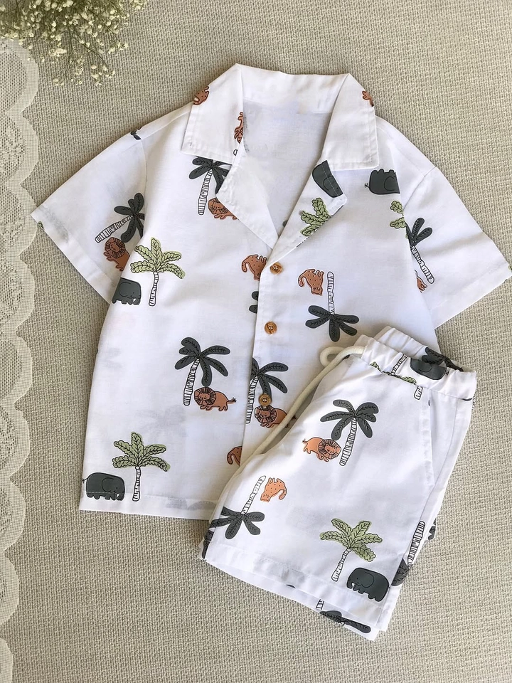 Conjunto verão Havaí  - 1