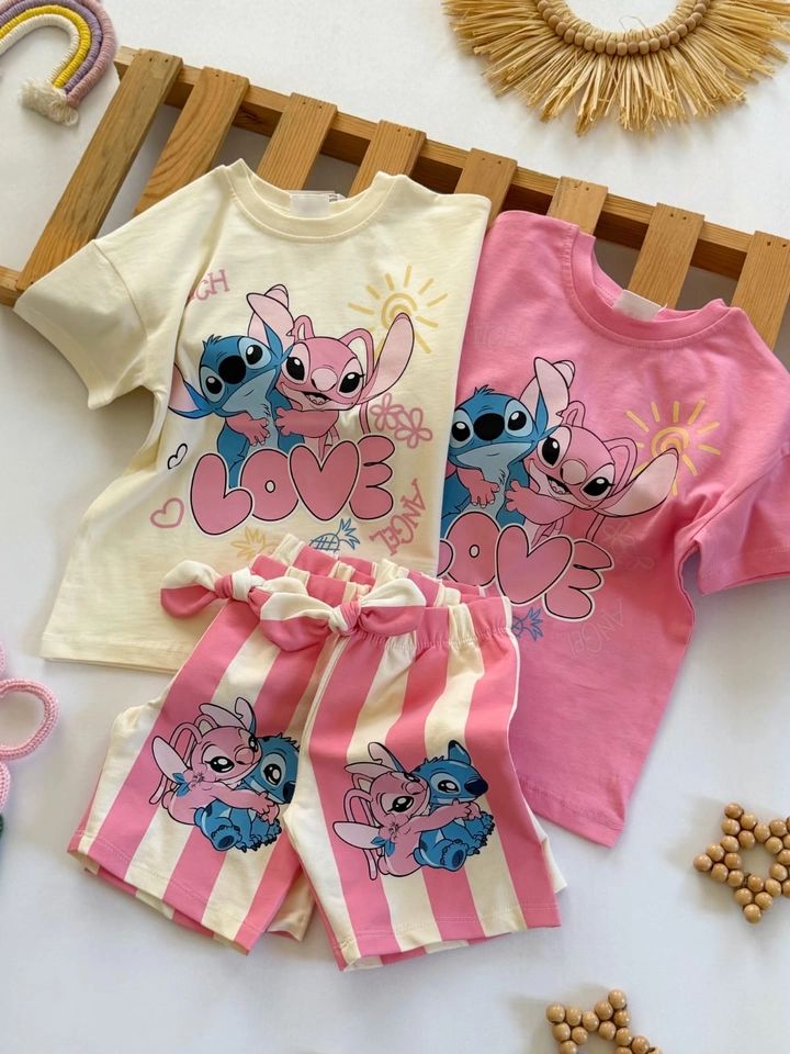 Conjunto de verão Stitch 