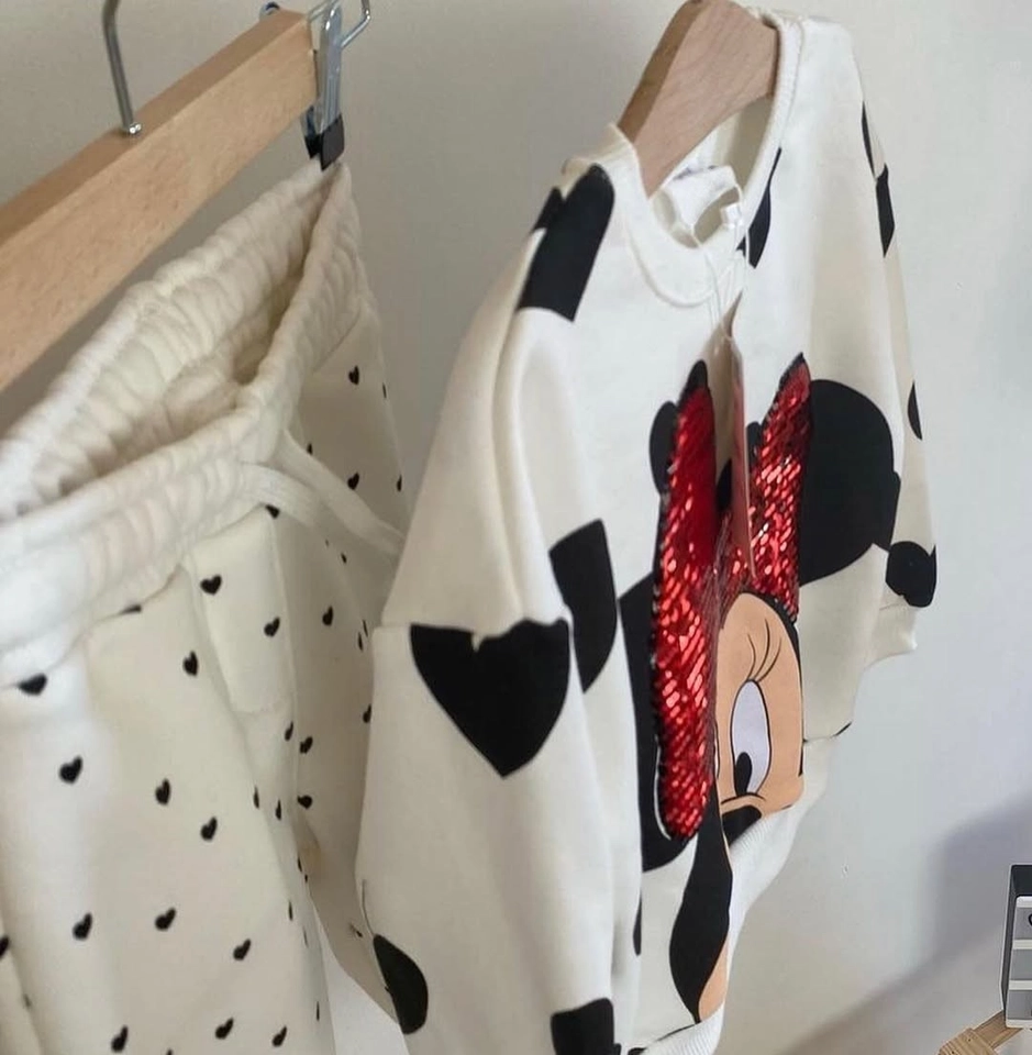 Conjunto Moletom Minnie Paetê - 4