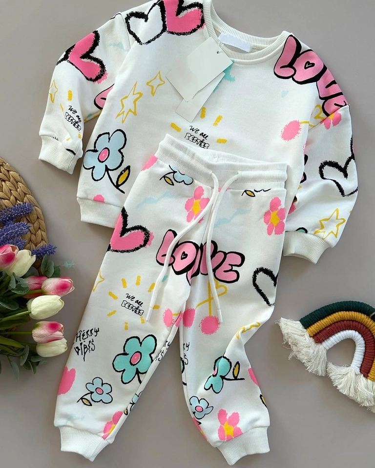 Conjunto Moletom Love - 1