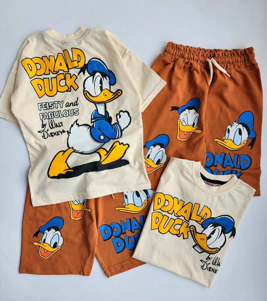 Conjunto verão Pato Donald  - 1