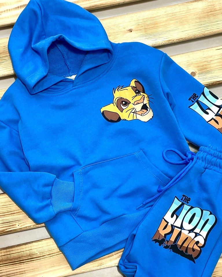 Conjunto Moletom Rei Leão Blue - 4