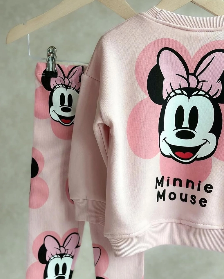 Conjunto Moletom Minnie Rosa - 2