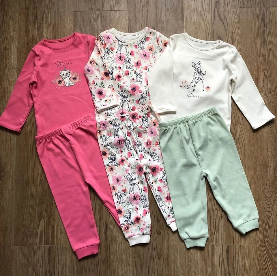 Kit 3 Pijamas Manga Longa Marie - 1