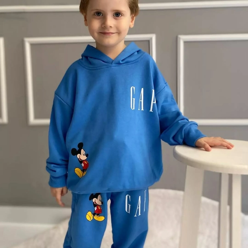 Conjunto moletom Gap azul  - 6