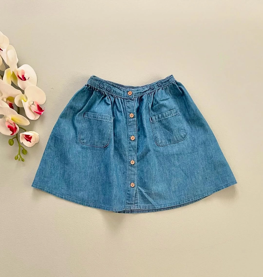 Saia jeans 