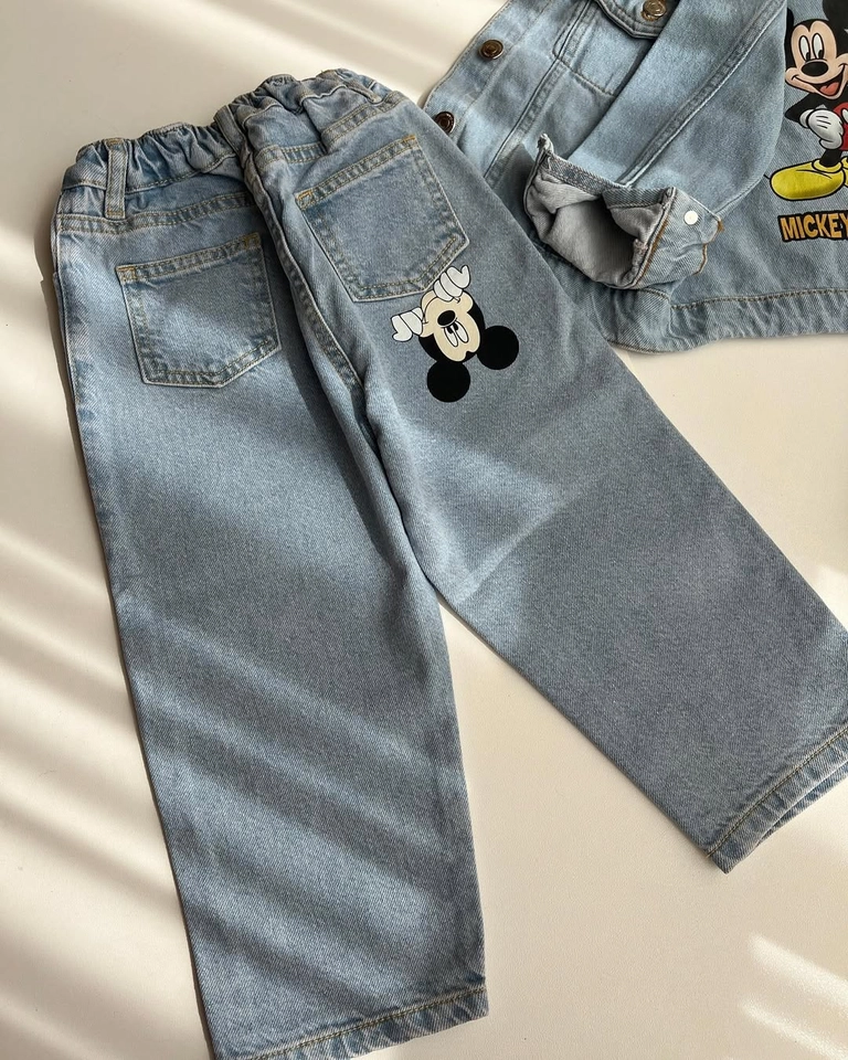 Conjunto Jeans Mickey  - 7