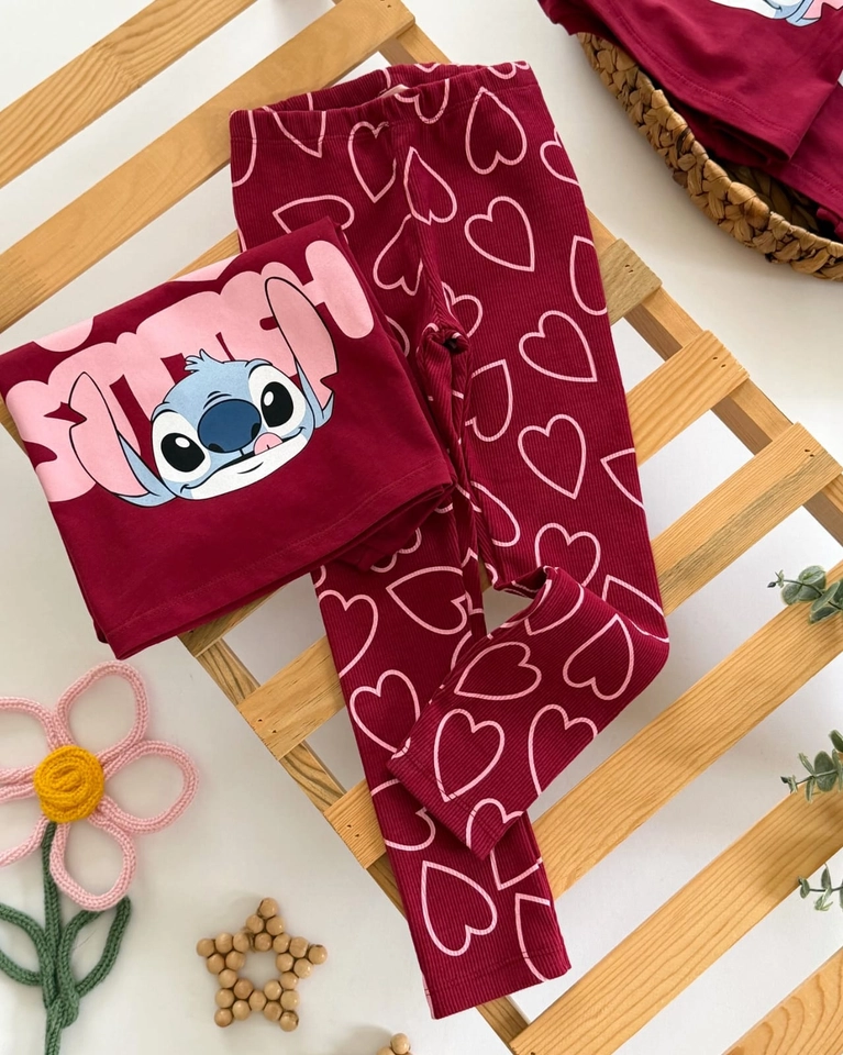 Conjunto de verão Stitch  - 3