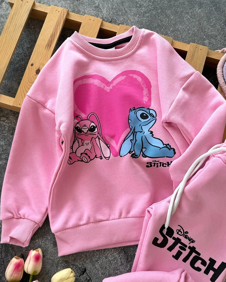 Conjunto moletom Stitch  - 2
